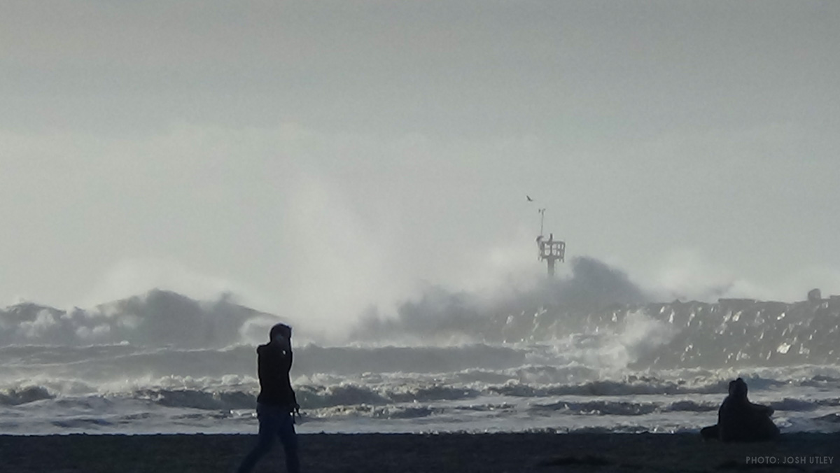 Stormy Weather at Dog Beach