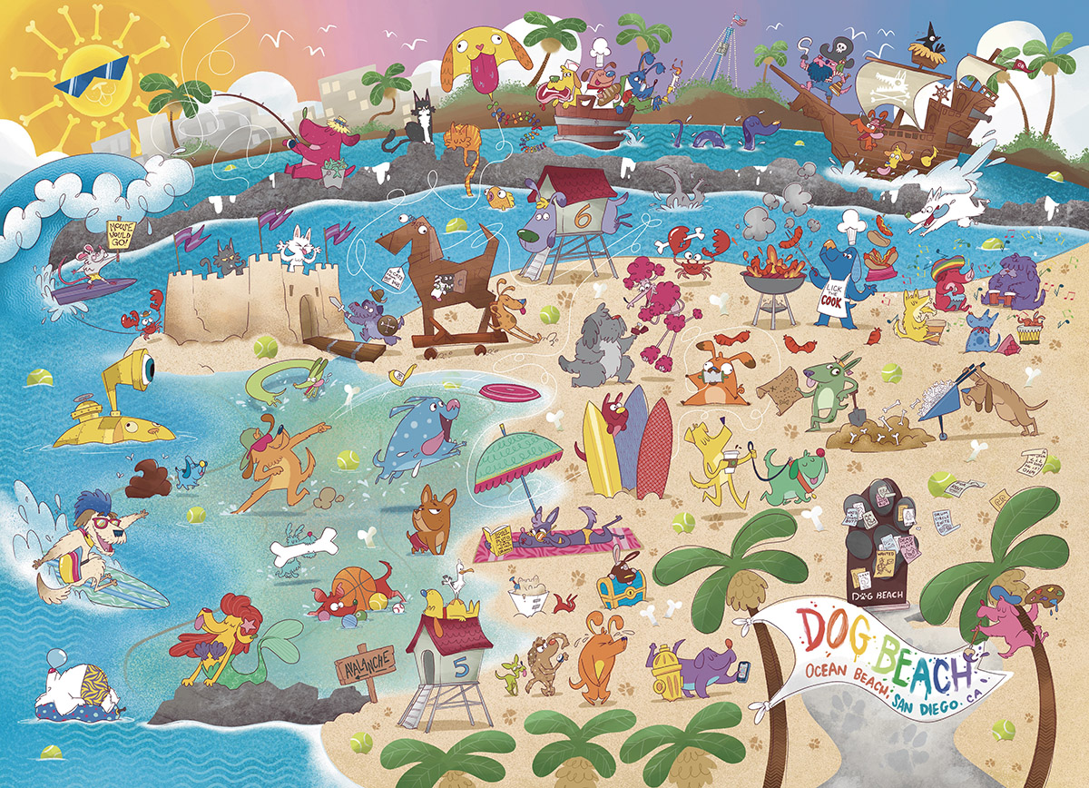 Dog Beach Puzzle